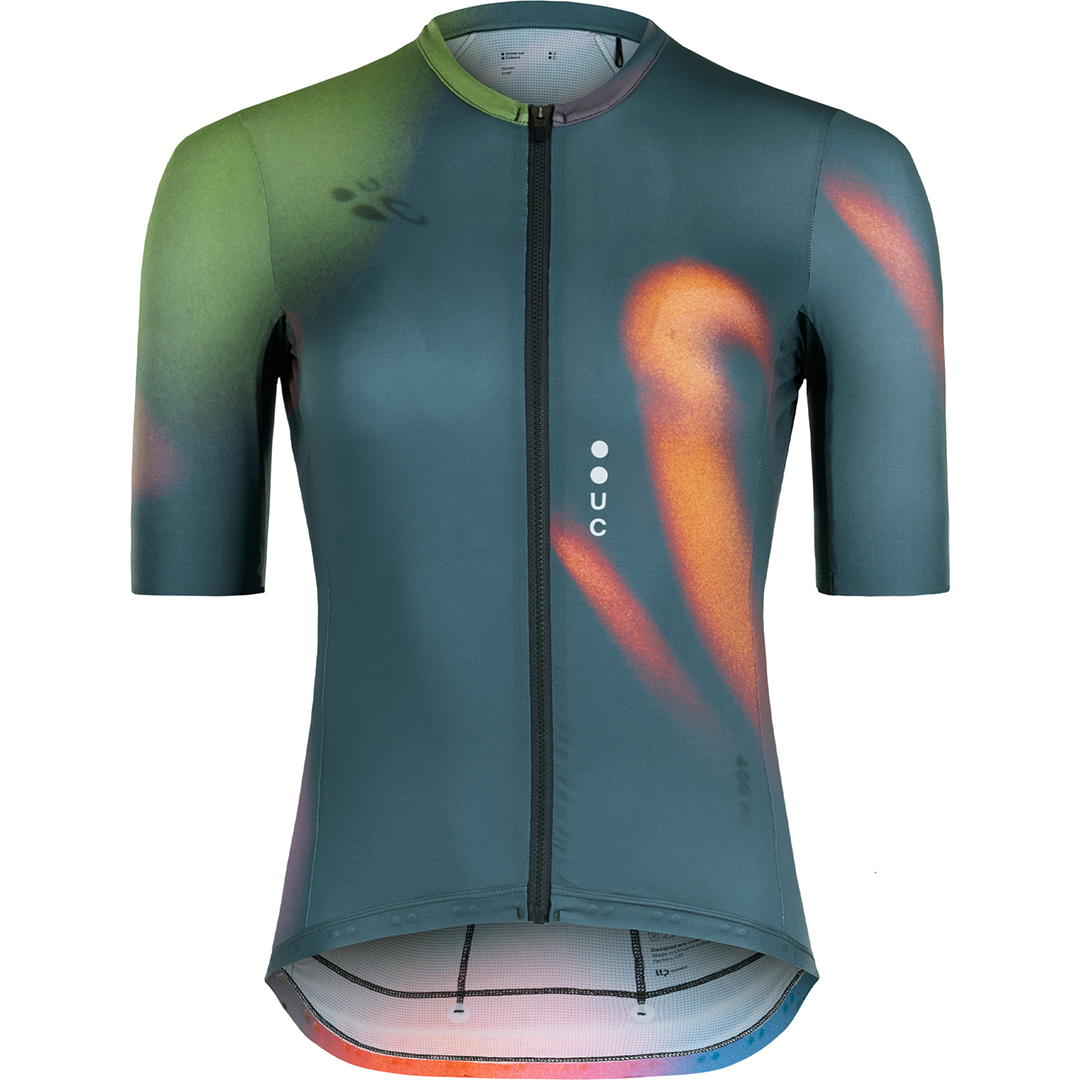 Spectrum Light Women’s Short Sleeve Jersey - Slate Grey/Multi Coloured