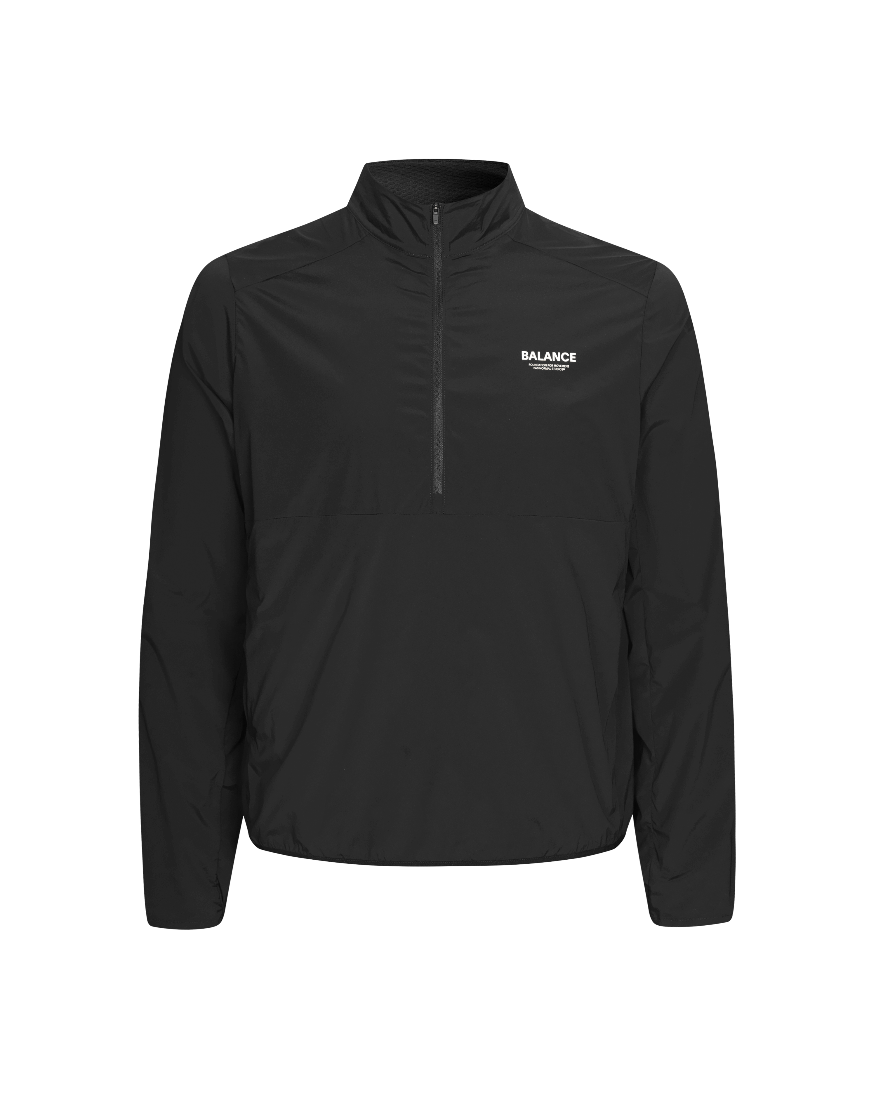 Men's Balance Half Zip Jacket - Black