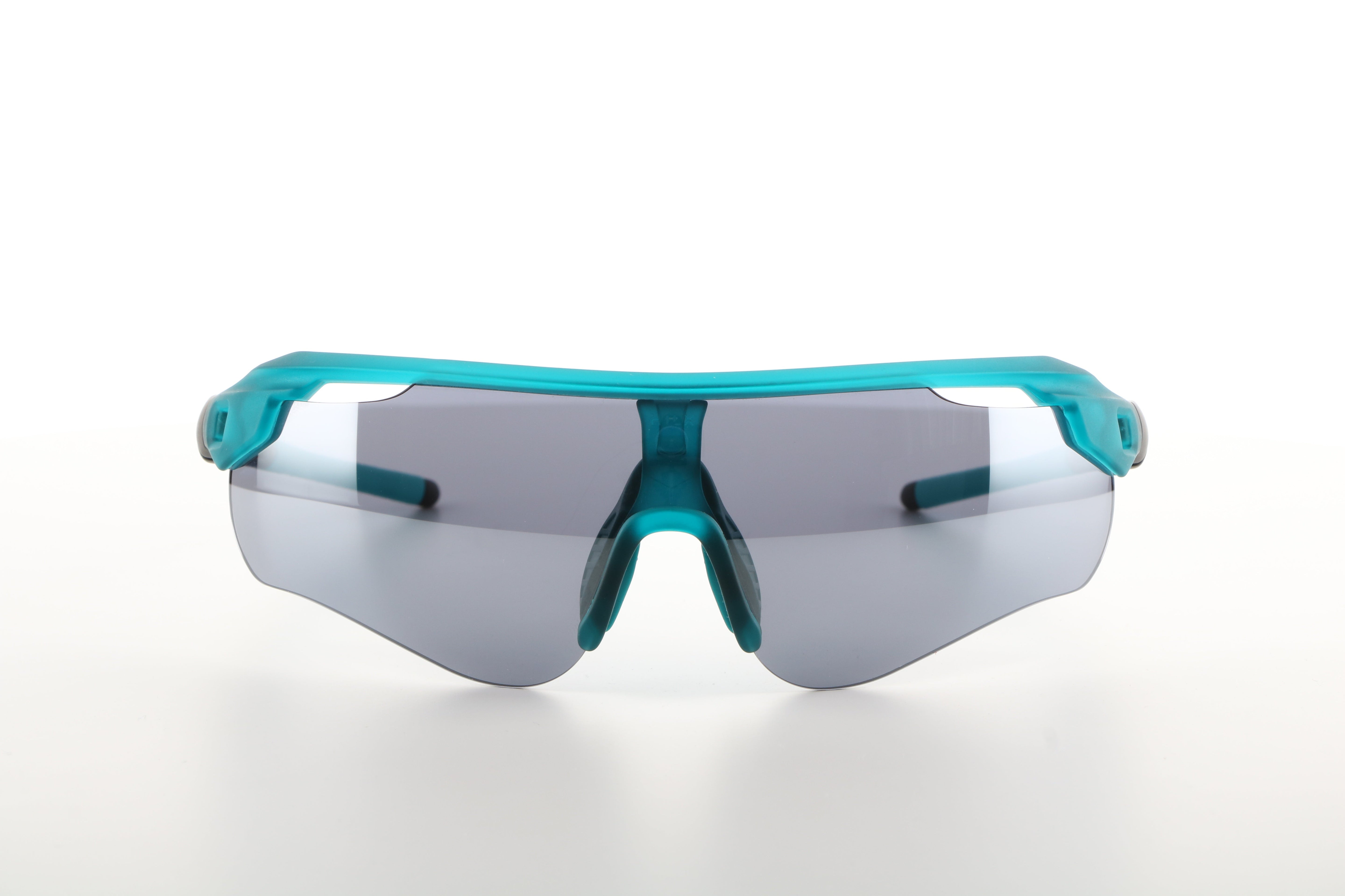 Trail Blazer - Matt Green / Blue with Silver Lens