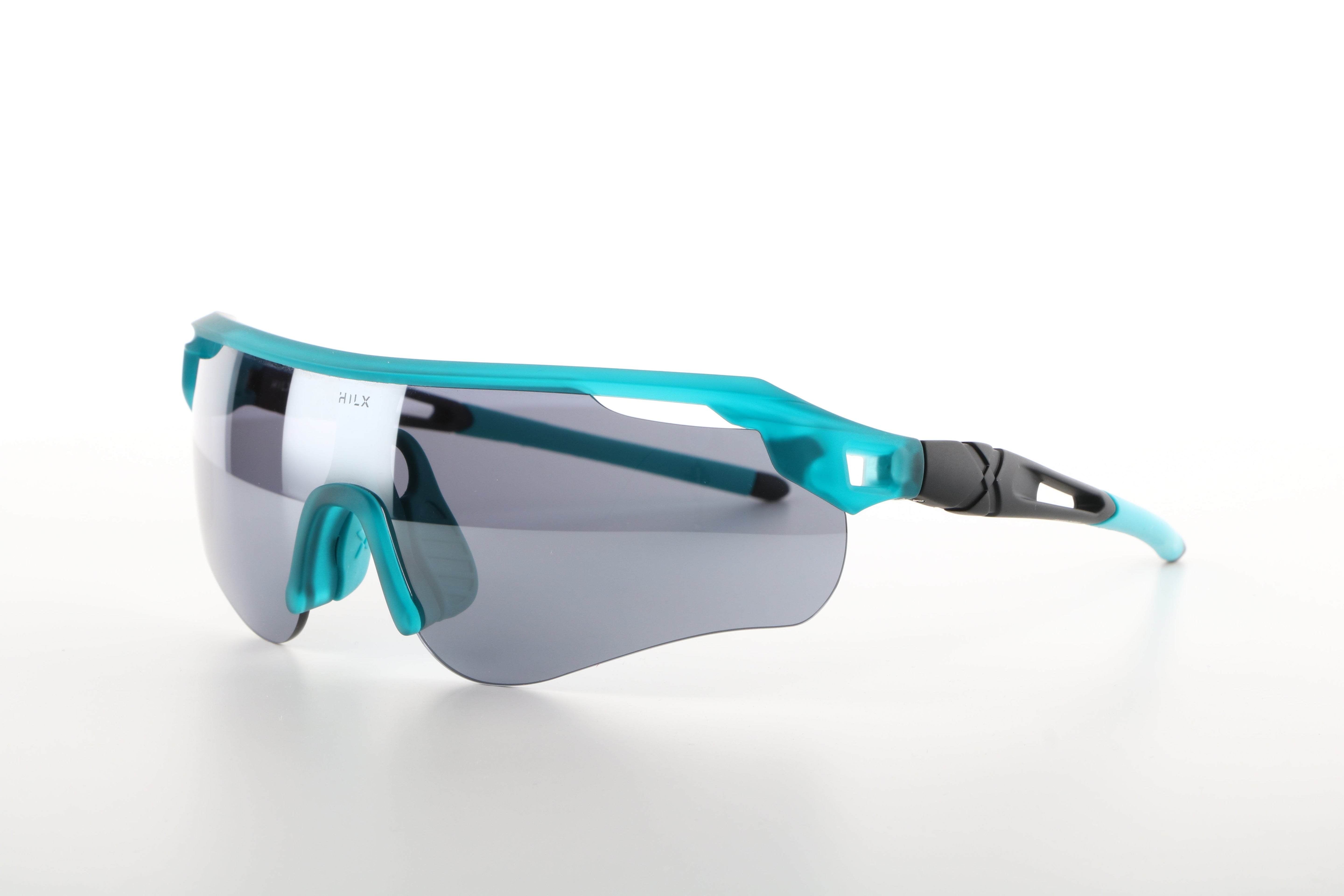 Trail Blazer - Matt Green / Blue with Silver Lens