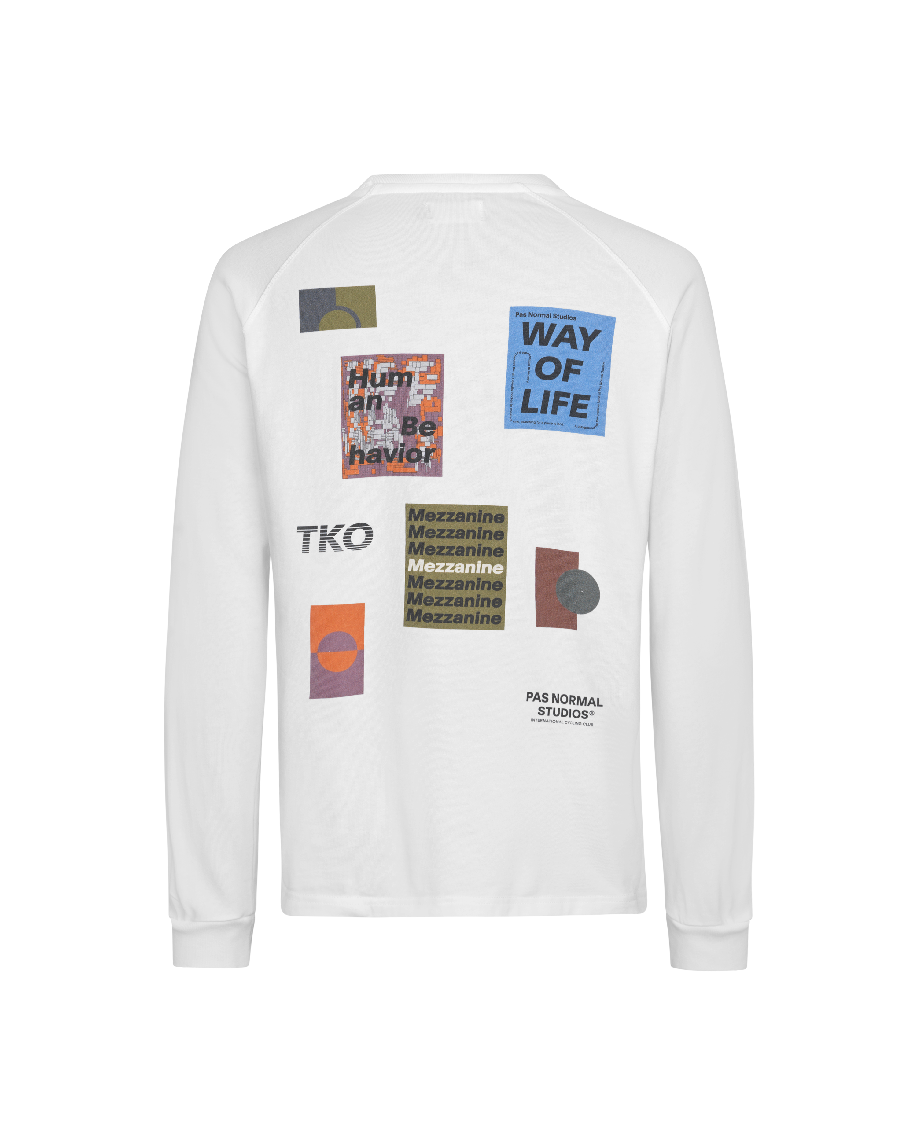 T.K.O. Off-Race Long Sleeve T-shirt - White