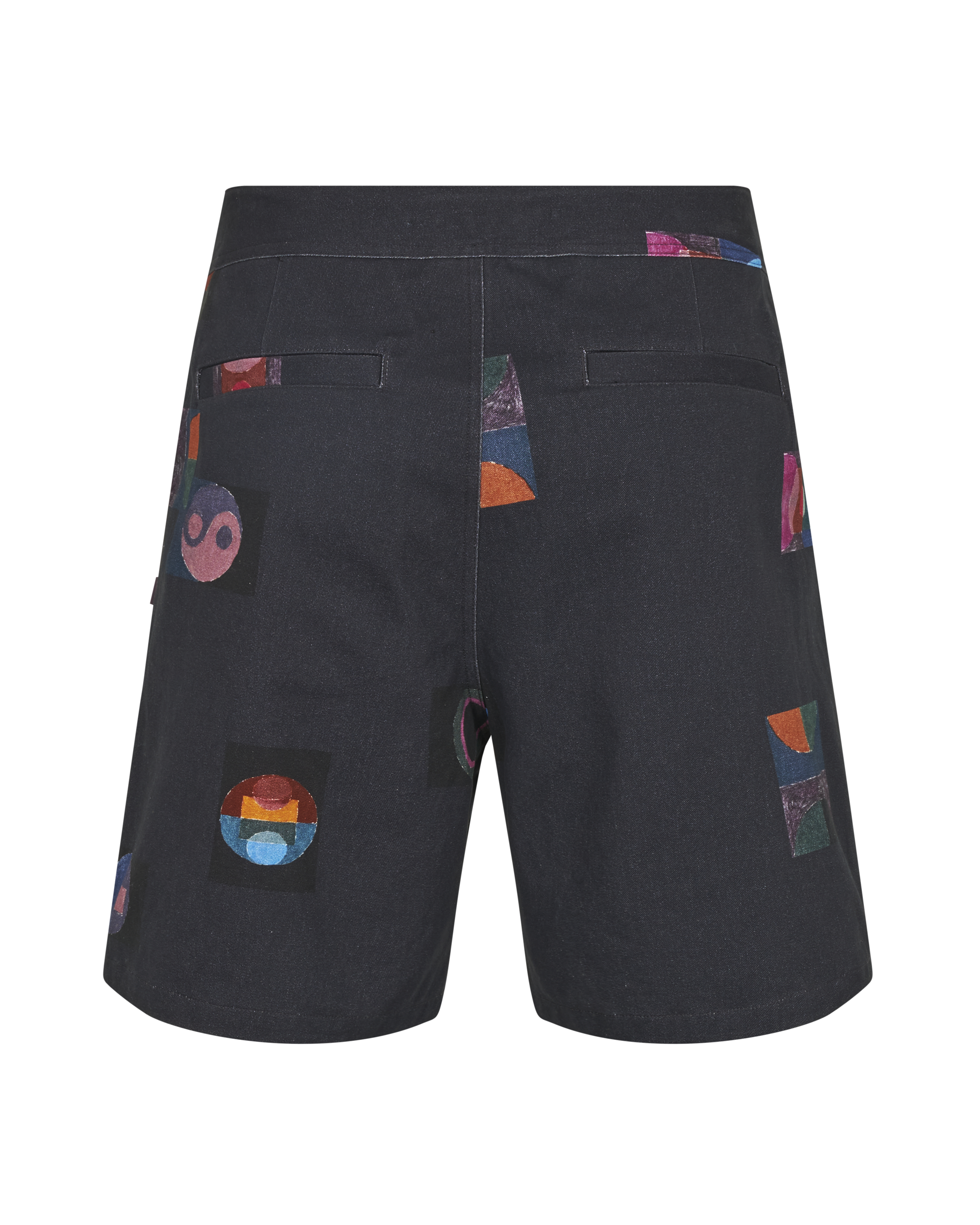 T.K.O. Off-Race Cotton Twill Shorts - Charcoal