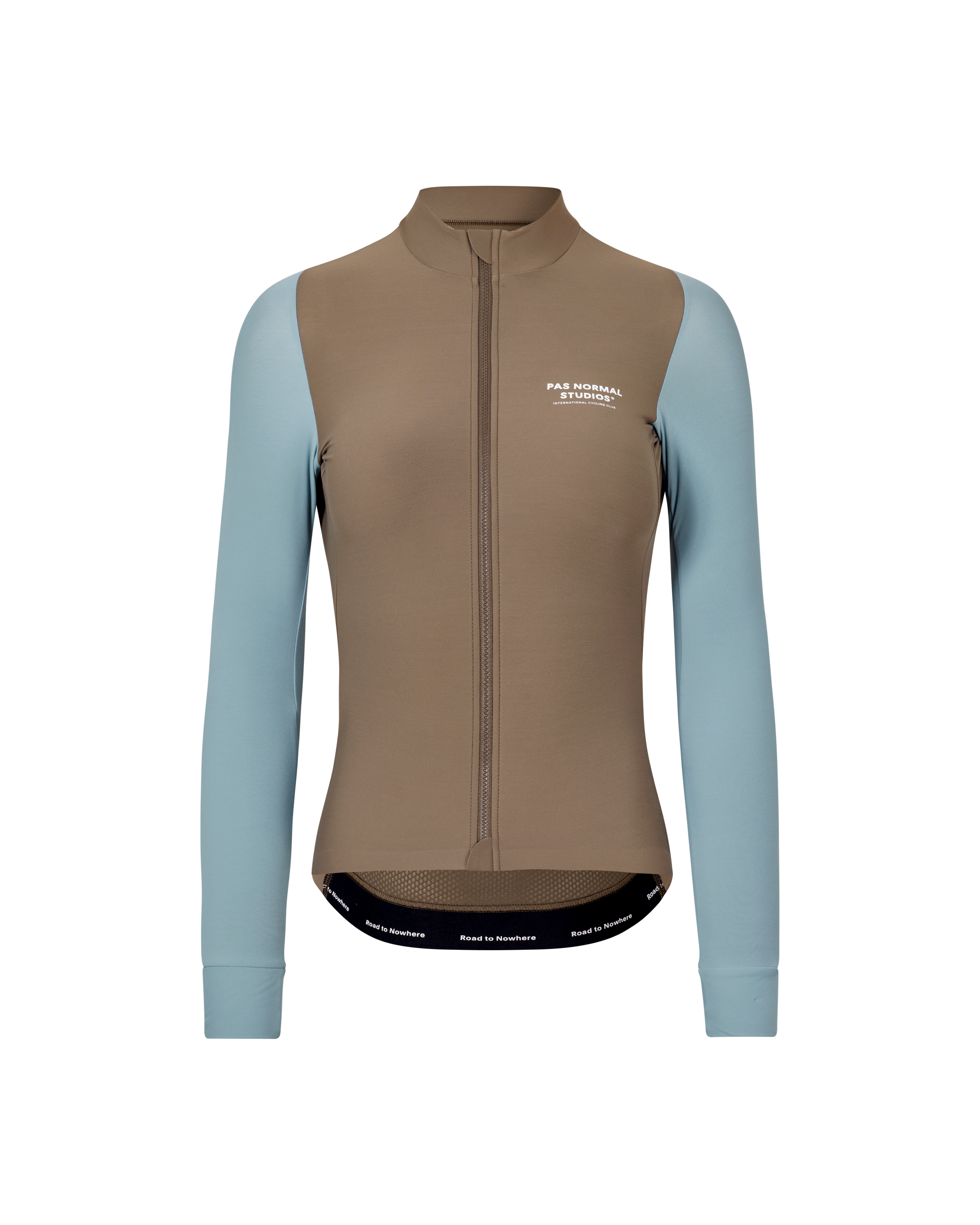 Women's Mechanism Long Sleeve Jersey - Dusty Blue / Dark Stone