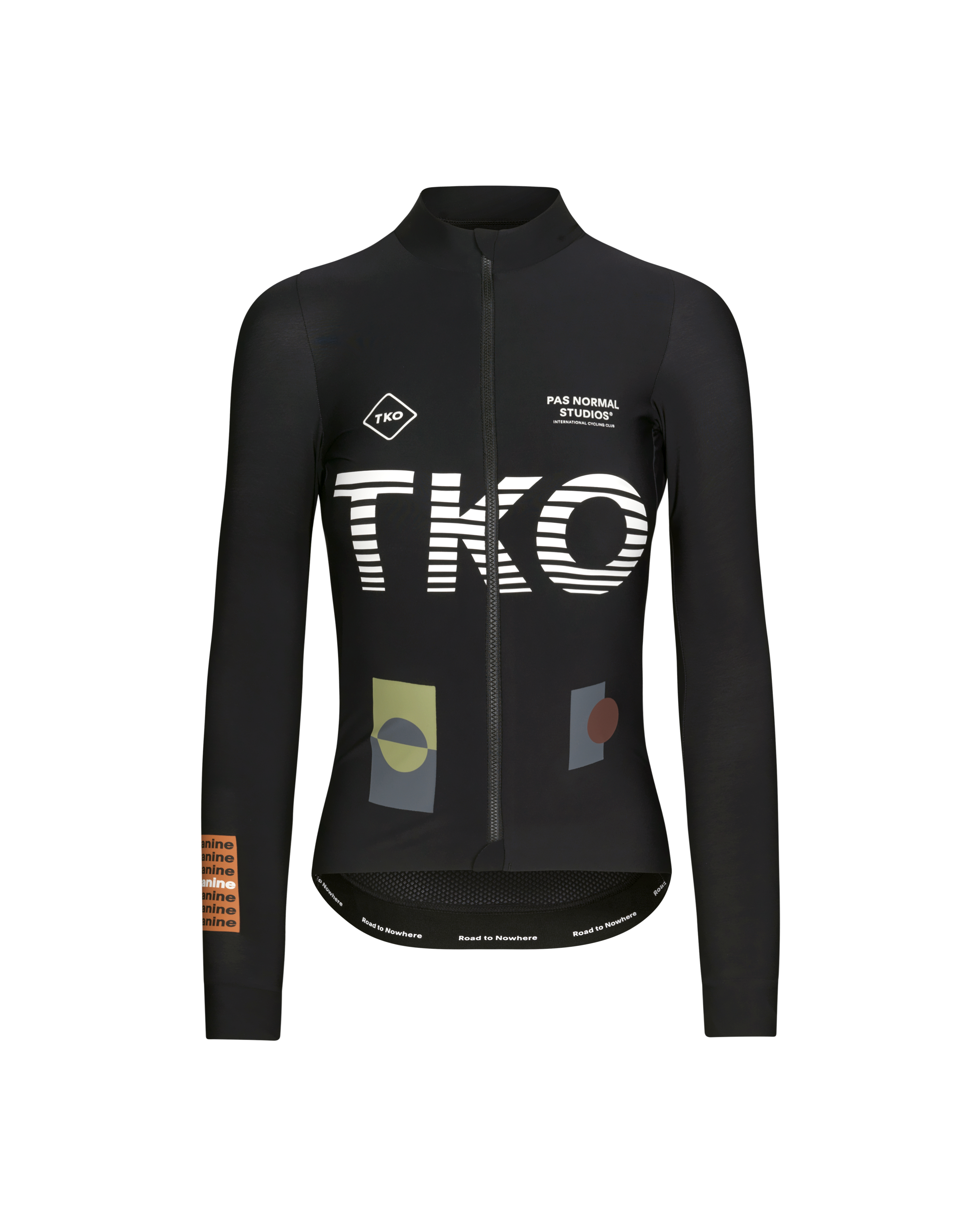 Women's T.K.O. Mechanism Long Sleeve Jersey - Black