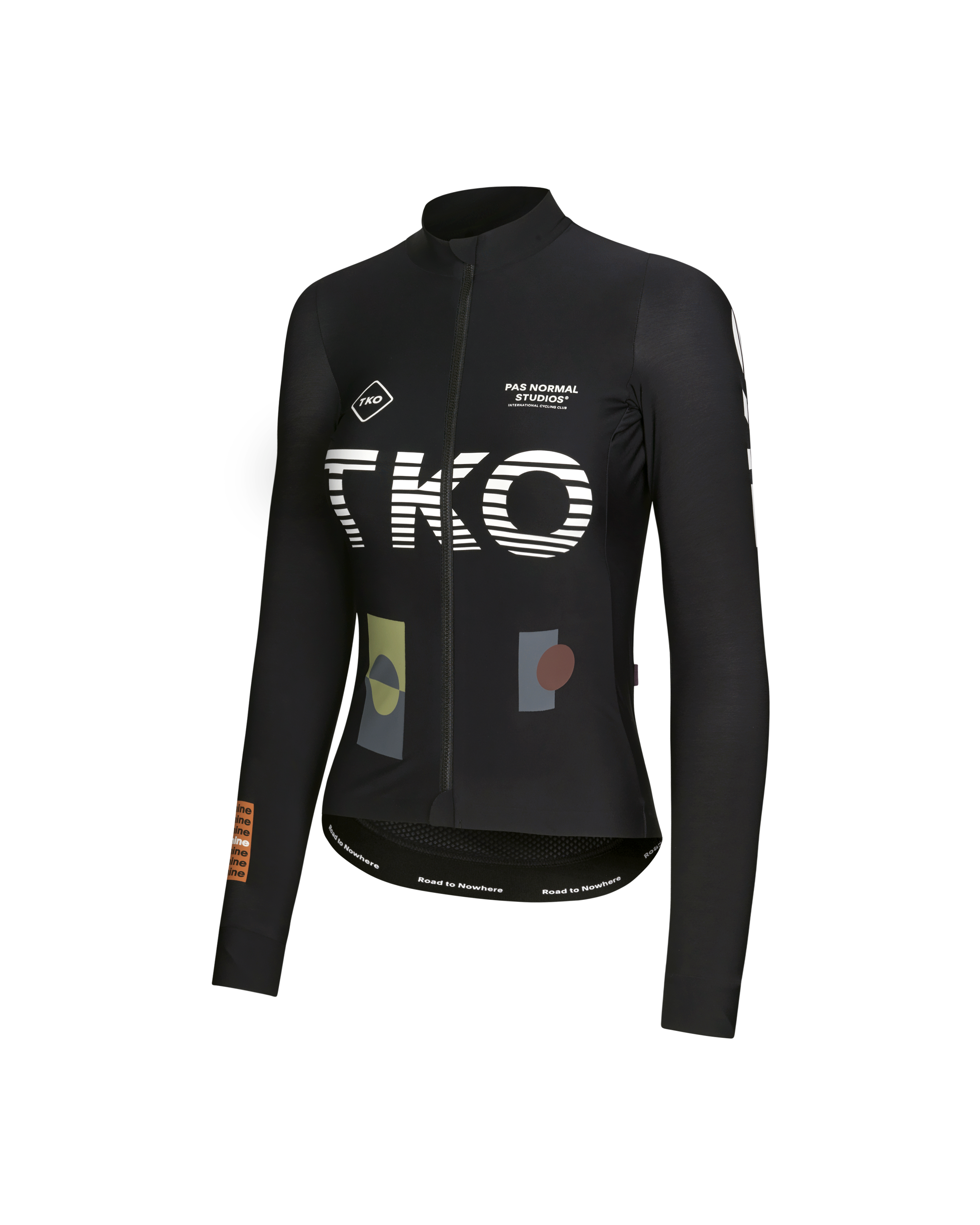 Women's T.K.O. Mechanism Long Sleeve Jersey - Black