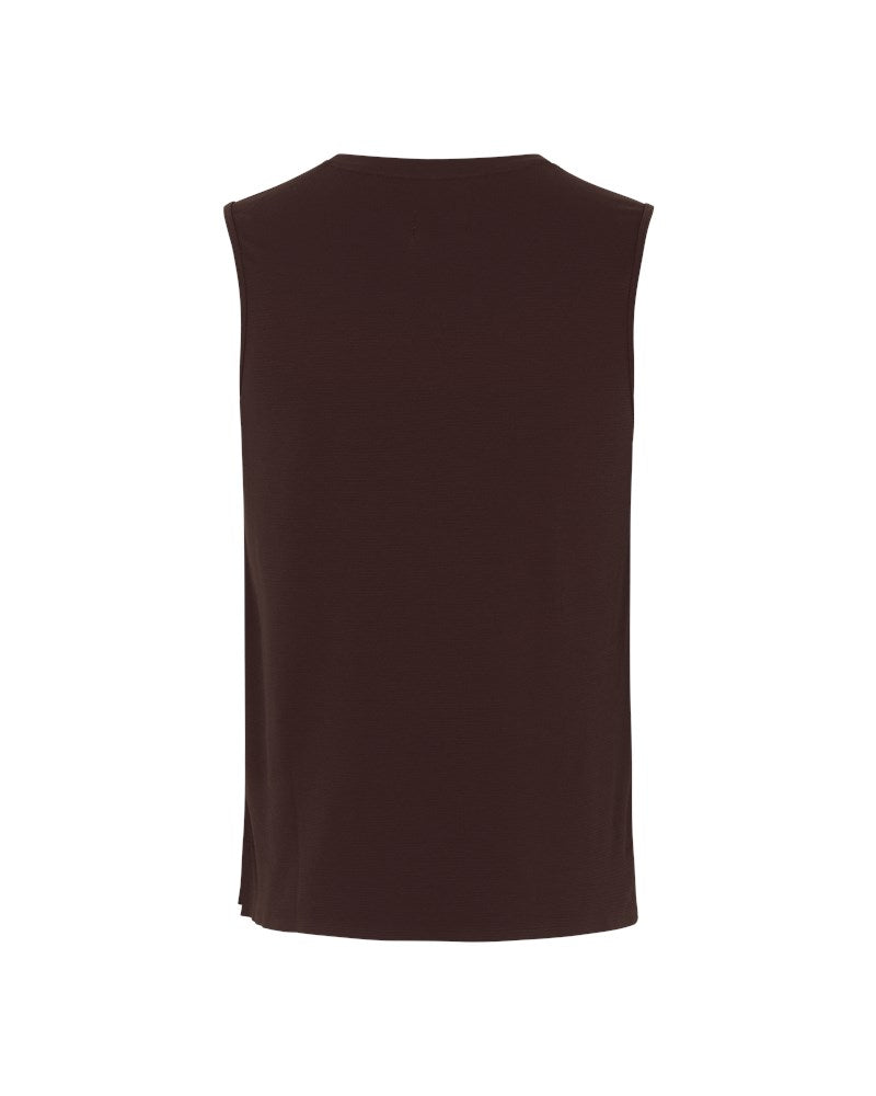 Men's Balance Sleeveless Top - Dark Red