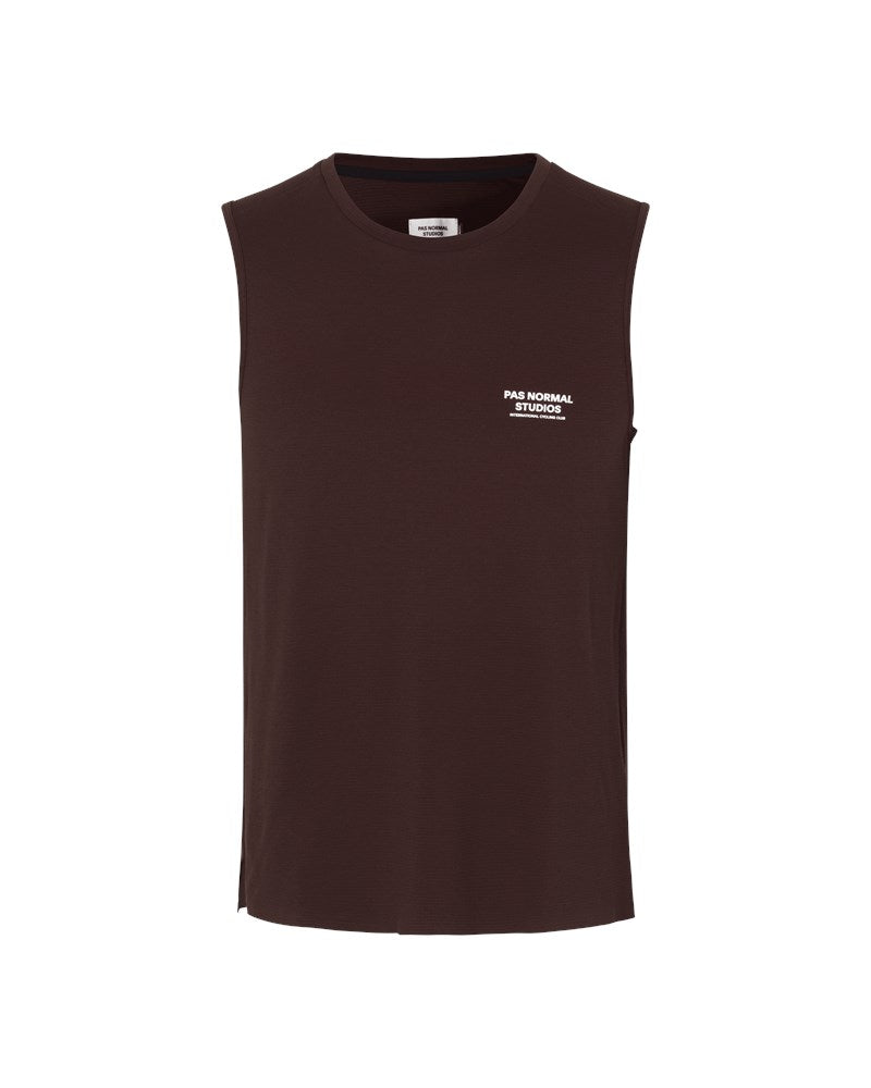 Men's Balance Sleeveless Top - Dark Red