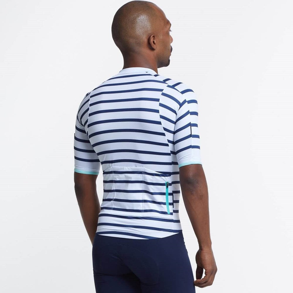 White Navy Breton SE Men's Jersey