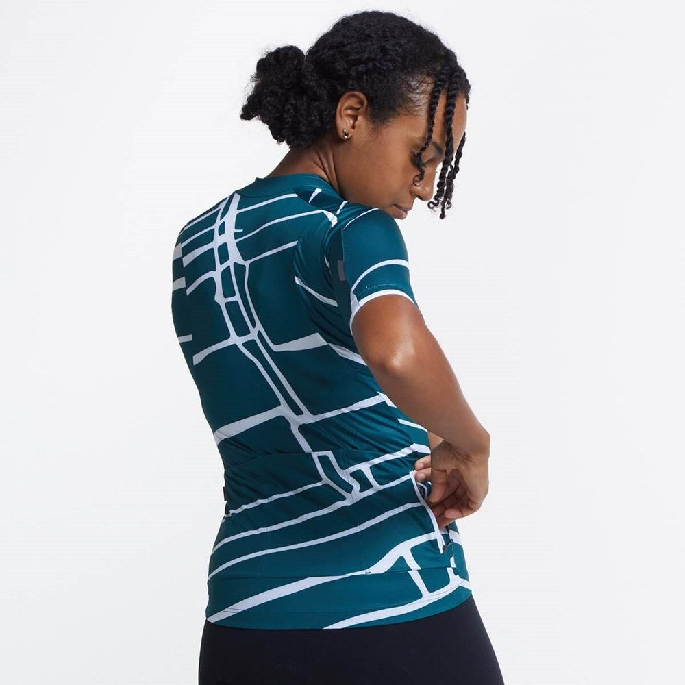 Deep Sea Block Print SE Women's Jersey