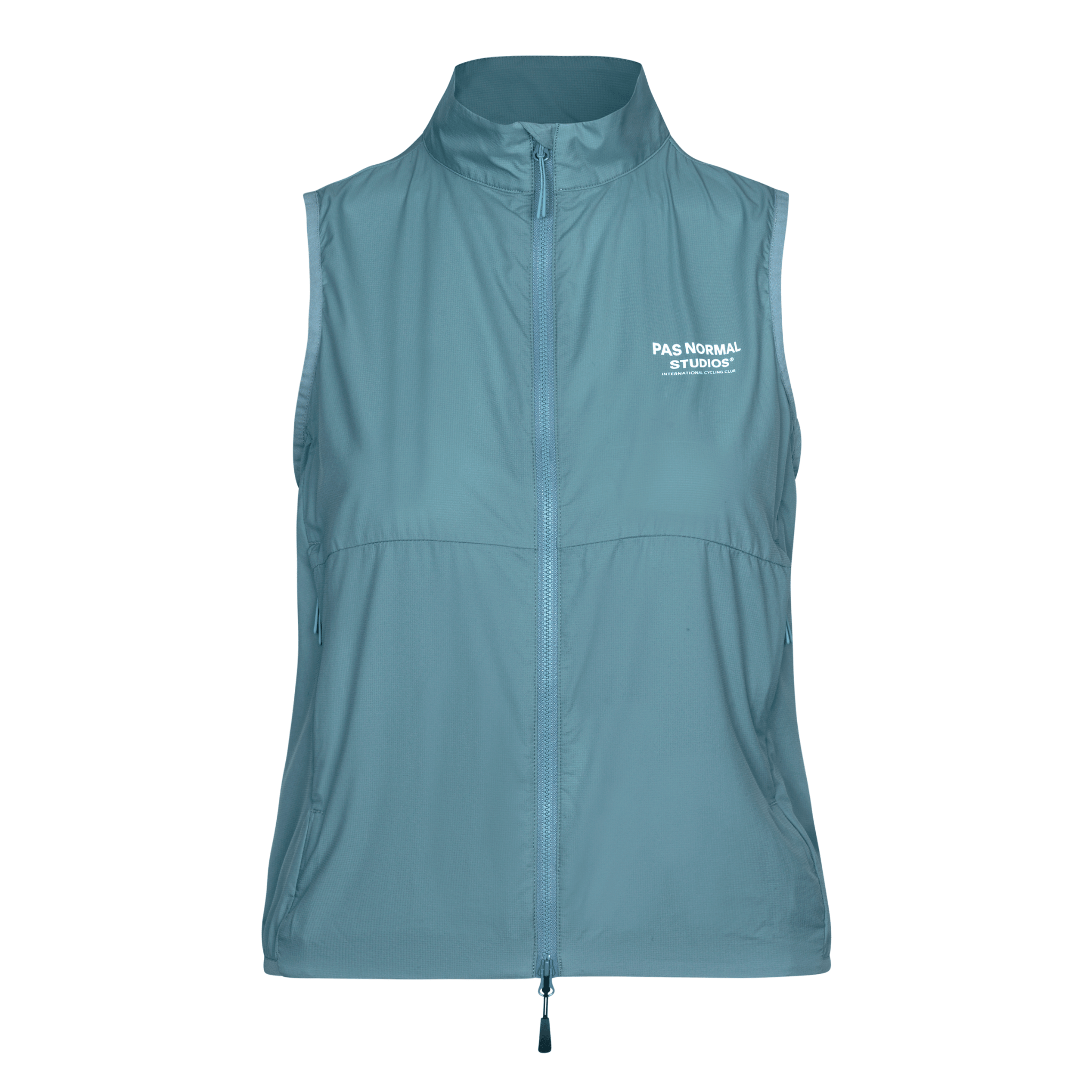 Women's Off-Race Stow Away Vest - Dusty Blue