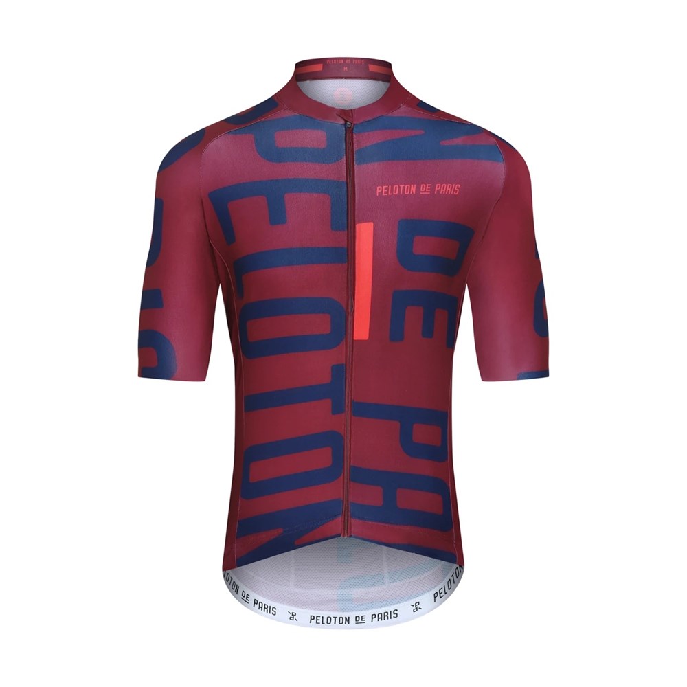 Burgundy Big Letter Domestique Men's Jersey