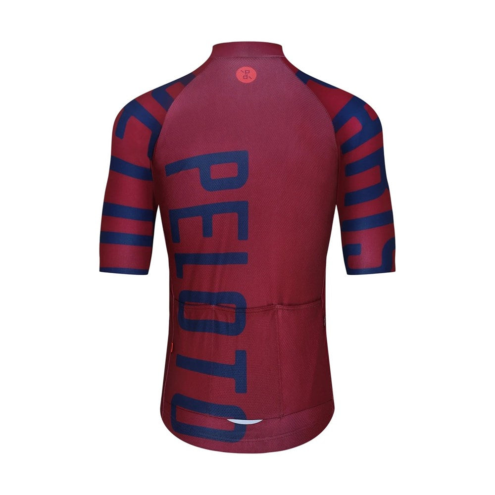 Burgundy Big Letter Domestique Men's Jersey