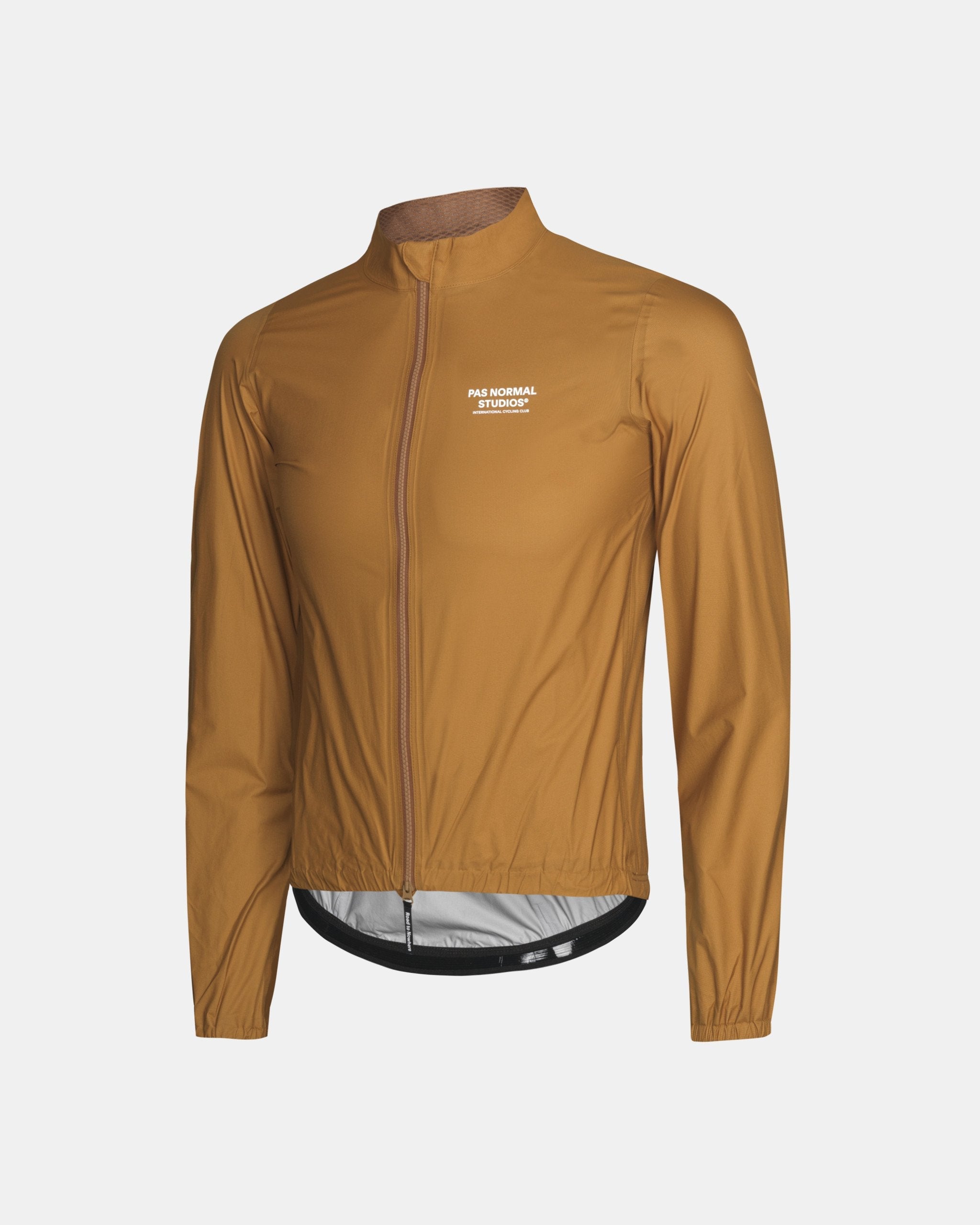 Men's Mechanism Pertex Rain Jacket - Burned Orange