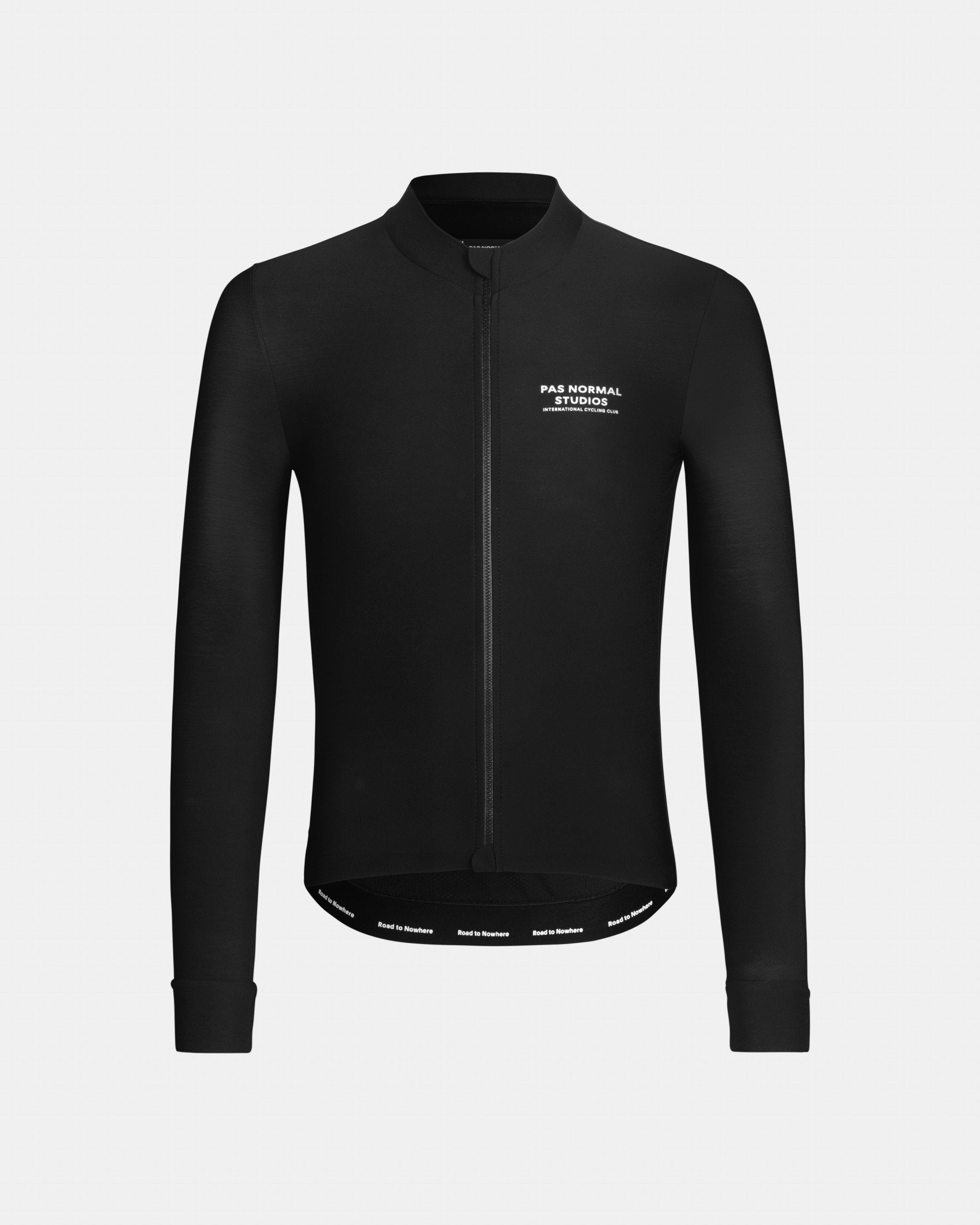 Men's Mechanism Long Sleeve Jersey - Black