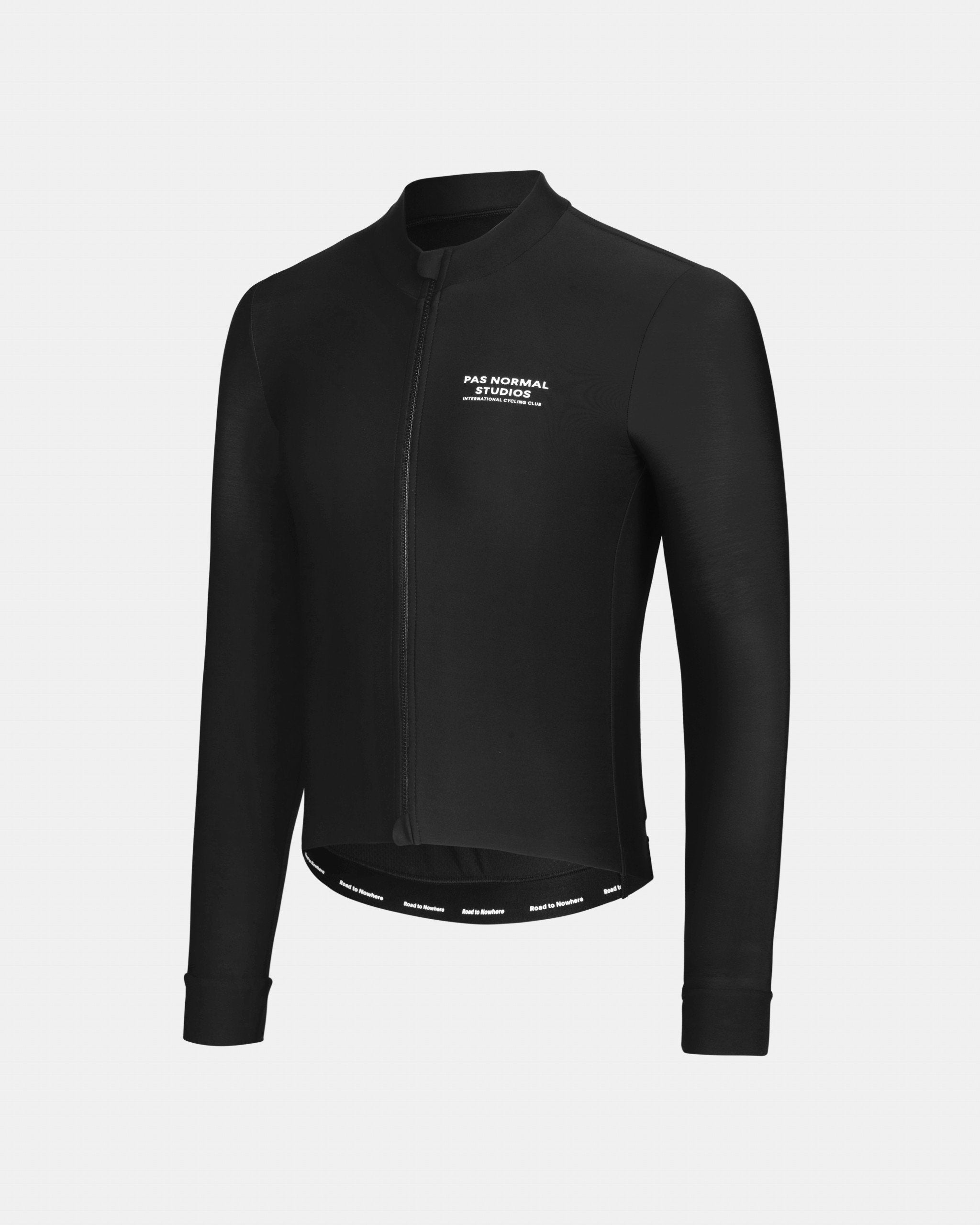 Men's Mechanism Long Sleeve Jersey - Black