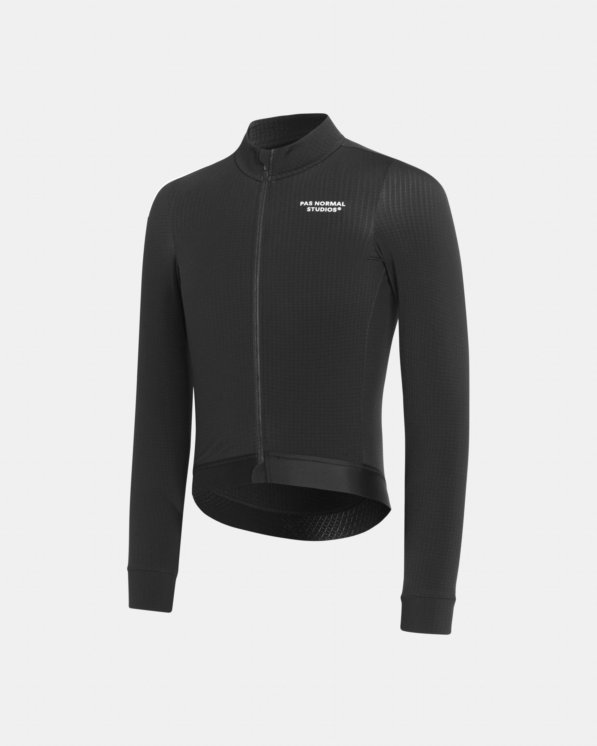 Men's Essential Long Sleeve Jersey - Black