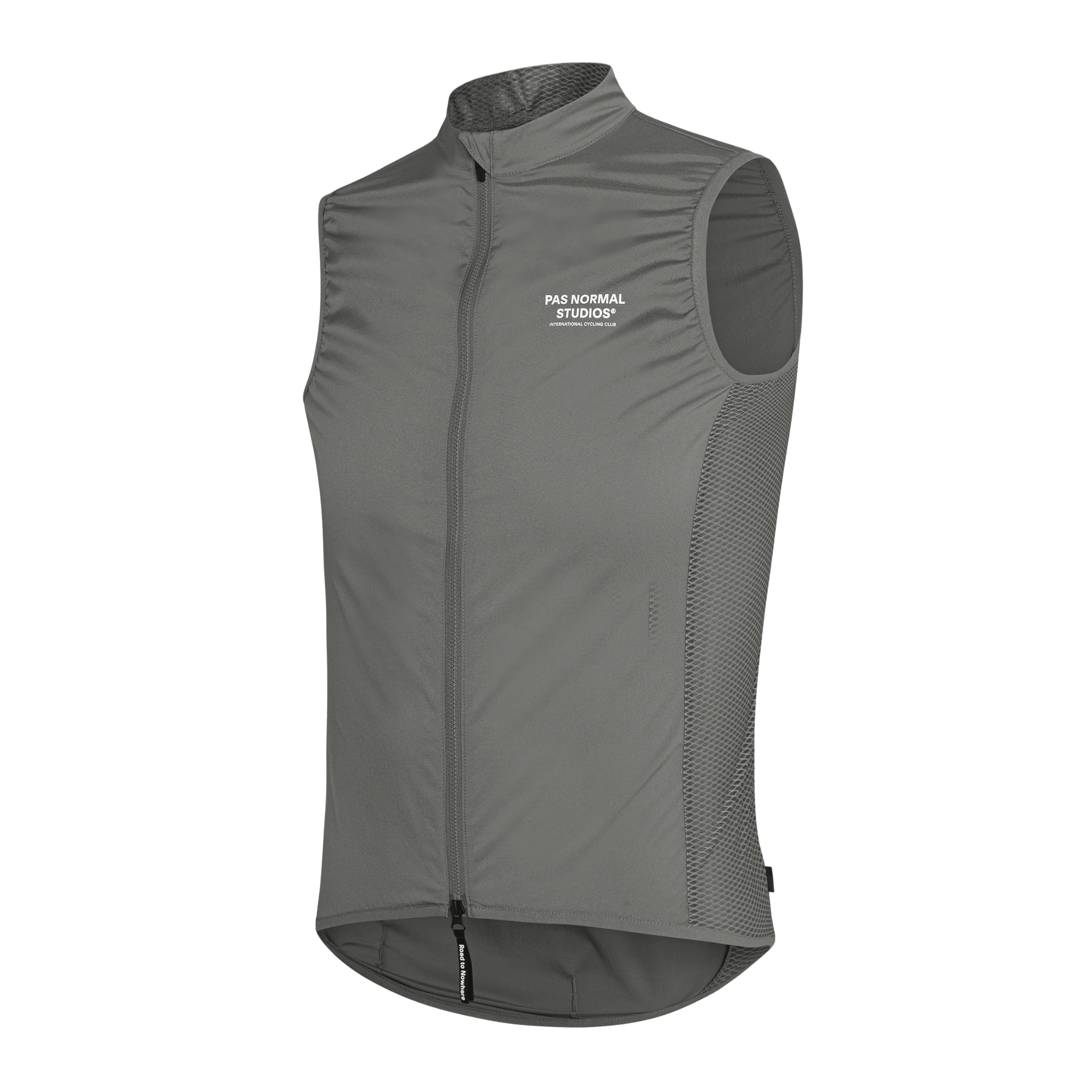 Men's Mechanism Stow Away Gilet - Medium Grey