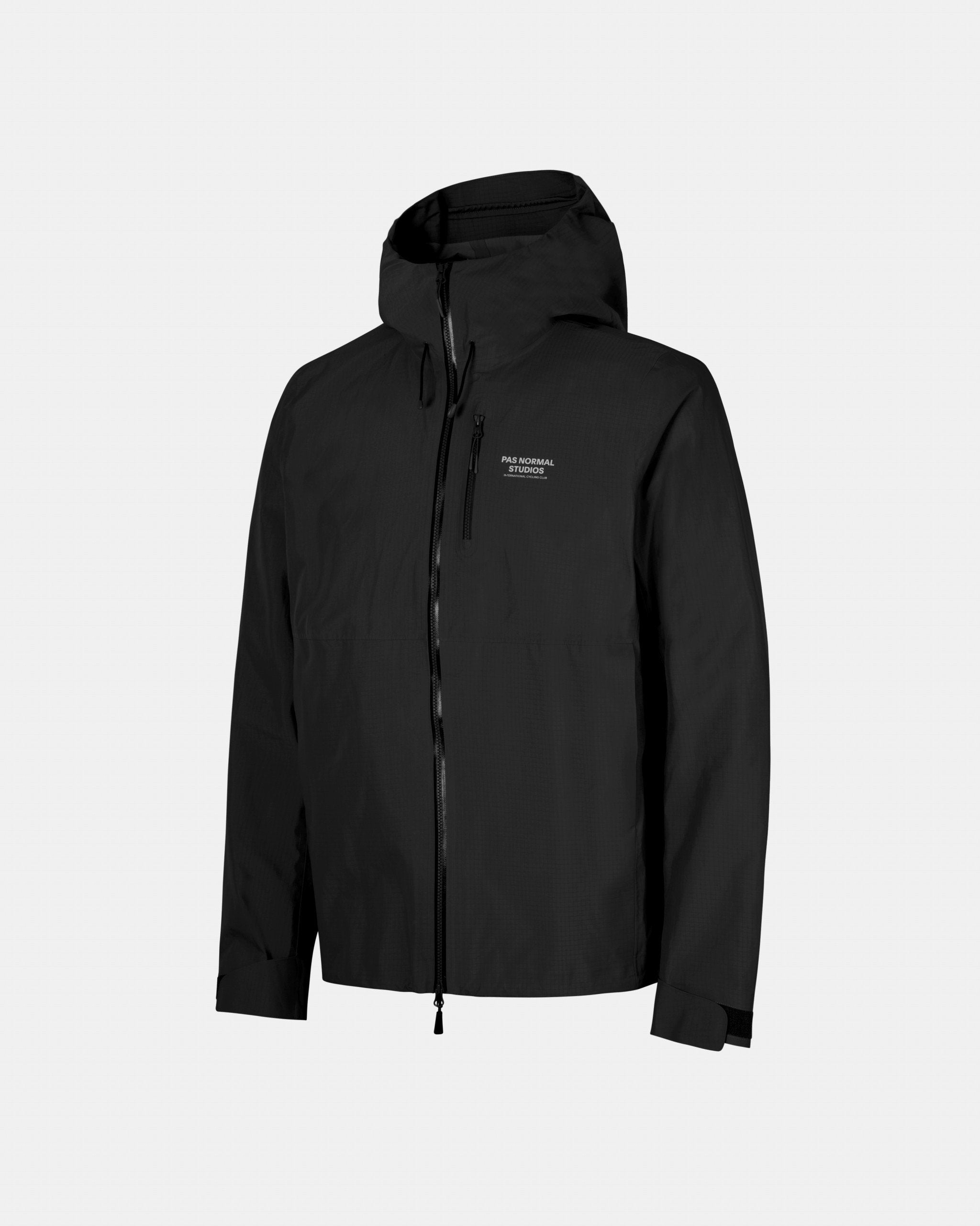 Men's Off-Race Shell Jacket - Black