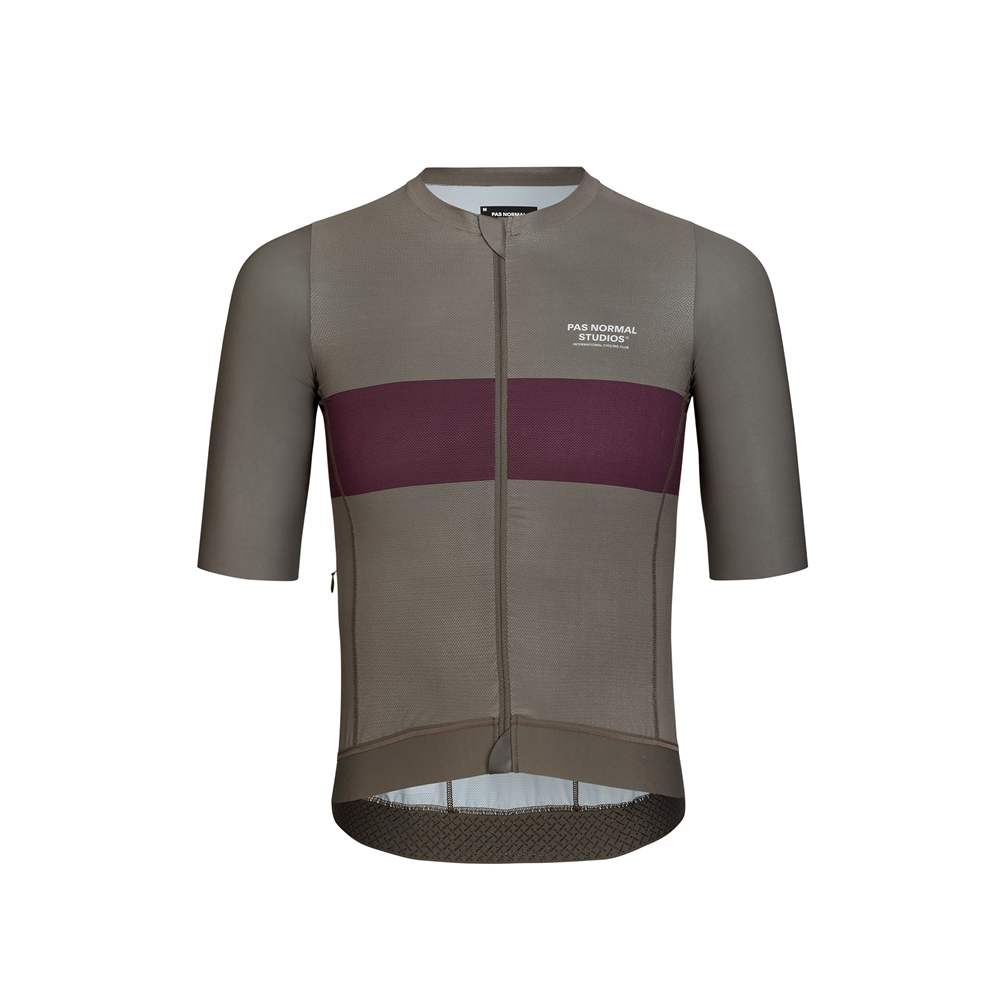 Men's Solitude Jersey - Dark Stone Stripe