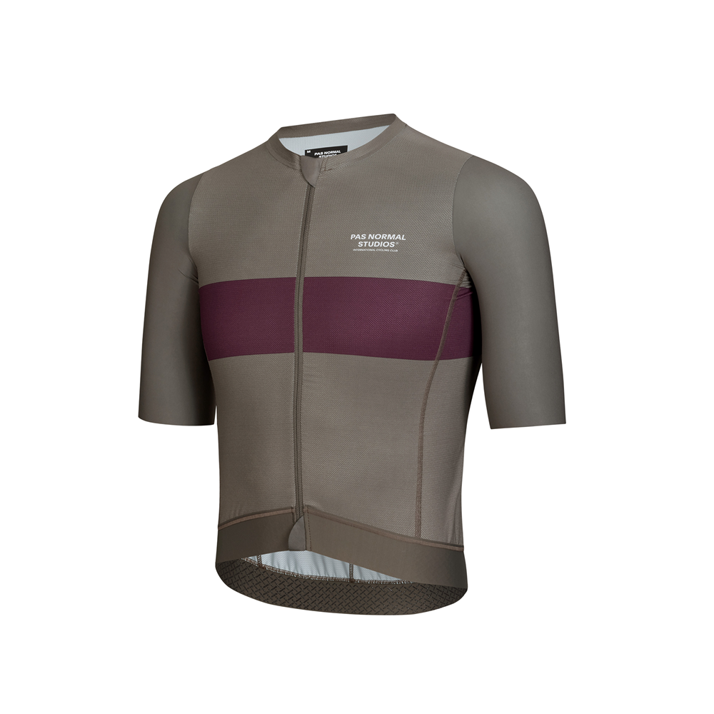 Men's Solitude Jersey - Dark Stone Stripe