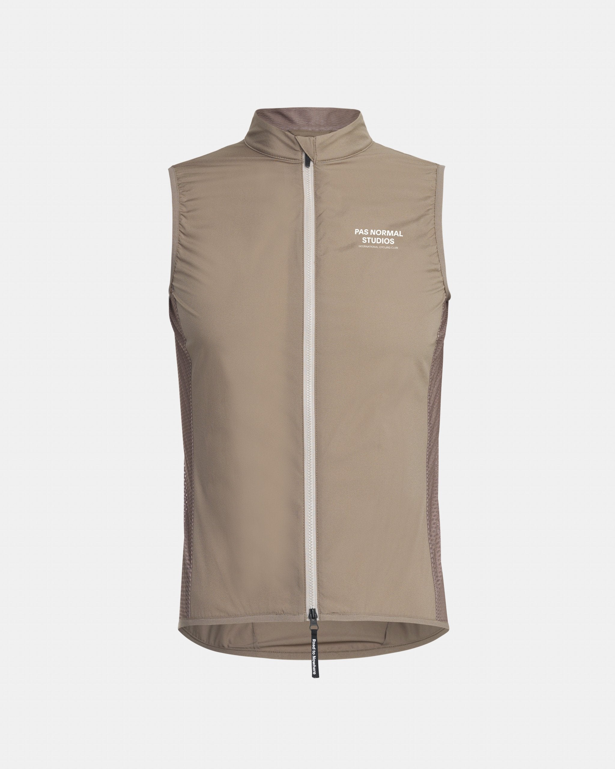 Men's Mechanism Stow Away Gilet - Beige