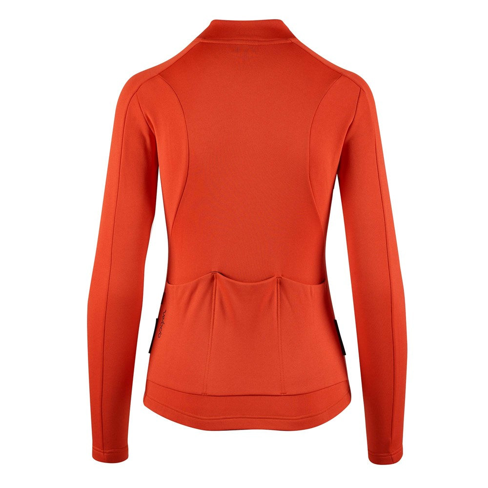 Fire Red Foundation Long Sleeve Women's Jersey